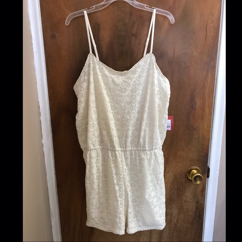 Target lace romper